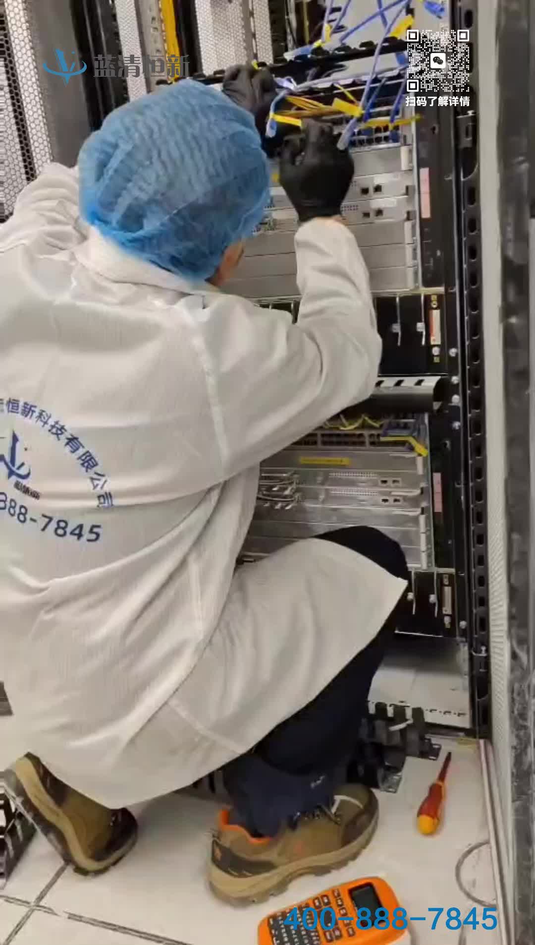 服务器核心交换机下架拆机除干粉，防止主板腐蚀